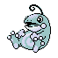 #186 Politoed sprite Plata Shiny