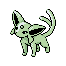 #196 Espeon sprite Plata Shiny