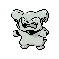 #210 Granbull sprite Plata Shiny