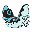 #226 Mantine sprite Plata Shiny