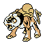 #243 Raikou sprite Plata Shiny