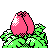 #002 Ivysaur sprite Posterior