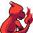 #005 Charmeleon sprite Posterior
