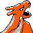 #006 Charizard sprite Posterior