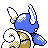 #008 Wartortle sprite Posterior