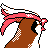 #018 Pidgeot sprite Posterior