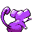 #019 Rattata sprite Posterior