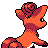 #037 Vulpix sprite Posterior