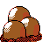 #051 Dugtrio sprite Posterior