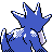 #055 Golduck sprite Posterior