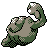 #074 Geodude sprite Posterior