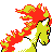 #077 Ponyta sprite Posterior