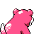 #079 Slowpoke sprite Posterior