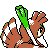 #083 Farfetch'd sprite Posterior
