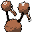 #084 Doduo sprite Posterior