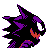 #093 Haunter sprite Posterior