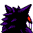 #094 Gengar sprite Posterior