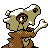 #104 Cubone sprite Posterior