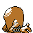#106 Hitmonlee sprite Posterior