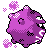 #109 Koffing sprite Posterior