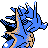 #117 Seadra sprite Posterior