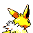 #135 Jolteon sprite Posterior