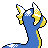#147 Dratini sprite Posterior