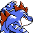 #160 Feraligatr sprite Posterior