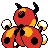 #166 Ledian sprite Posterior