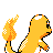 #004 Charmander sprite Posterior Shiny