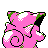 #035 Clefairy sprite Posterior Shiny