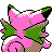#036 Clefable sprite Posterior Shiny
