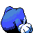 #061 Poliwhirl sprite Posterior Shiny