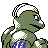 #067 Machoke sprite Posterior Shiny