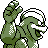 #068 Machamp sprite Posterior Shiny