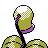 #069 Bellsprout sprite Posterior Shiny