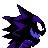 #093 Haunter sprite Posterior Shiny