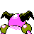 #122 Mr. Mime sprite Posterior Shiny