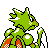#123 Scyther sprite Posterior Shiny