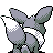 #133 Eevee sprite Posterior Shiny