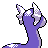 #147 Dratini sprite Posterior Shiny