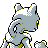 #150 Mewtwo sprite Posterior Shiny