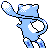 #151 Mew sprite Posterior Shiny