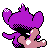 #190 Aipom sprite Posterior Shiny