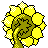#192 Sunflora sprite Posterior Shiny