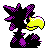 #198 Murkrow sprite Posterior Shiny