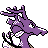 #230 Kingdra sprite Posterior Shiny