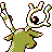 #234 Stantler sprite Posterior Shiny