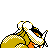 #243 Raikou sprite Posterior Shiny