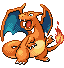 #006 Charizard sprite Esmeralda